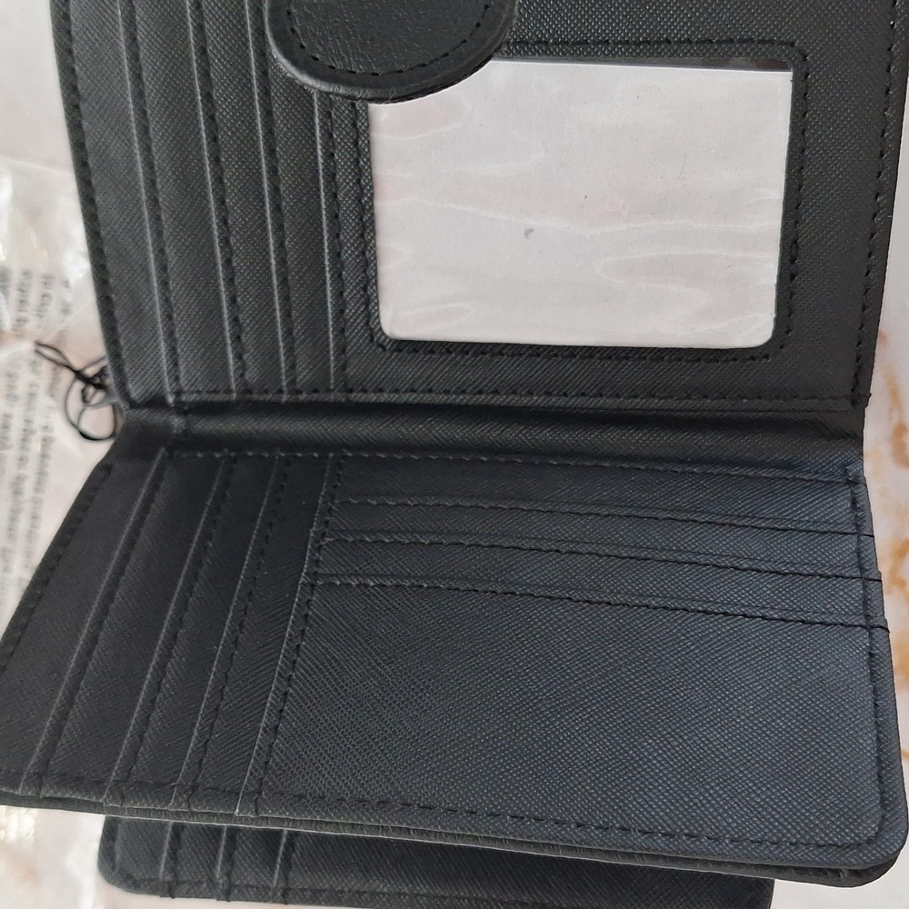 Gold Coast Wallet Black Purse Coin - Picture 5 of 9